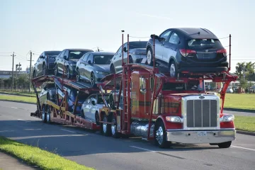 Transportør Lastbil Renault Kangoo i Brussel Belgien